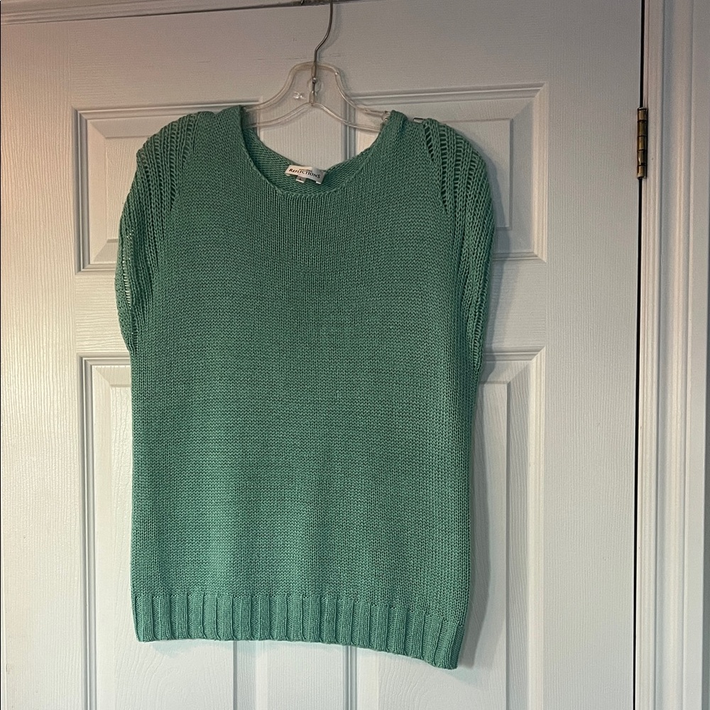 Northern Reflections Mint Green Crew Neck Sweater